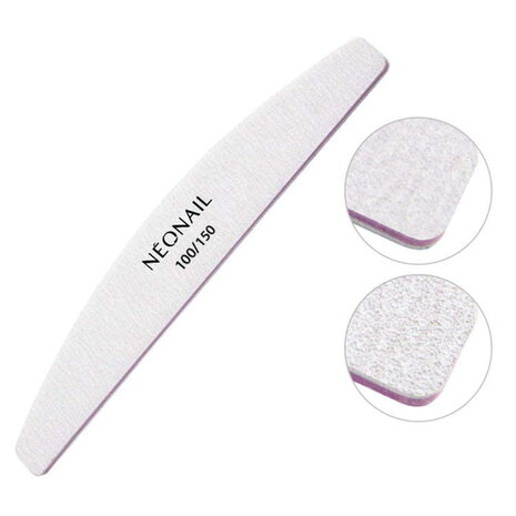 Nail File Grey Arc 100/150 (25 stuks) 