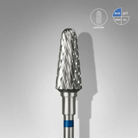 Carbide nail drill bit frustum blue head EXPERT diameter 6 mm 