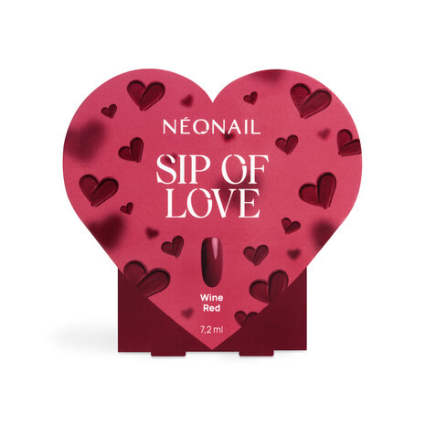 Sip Of Love - Wine Red 