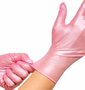 Nitryl Gloves - Pink SMALL Glamour